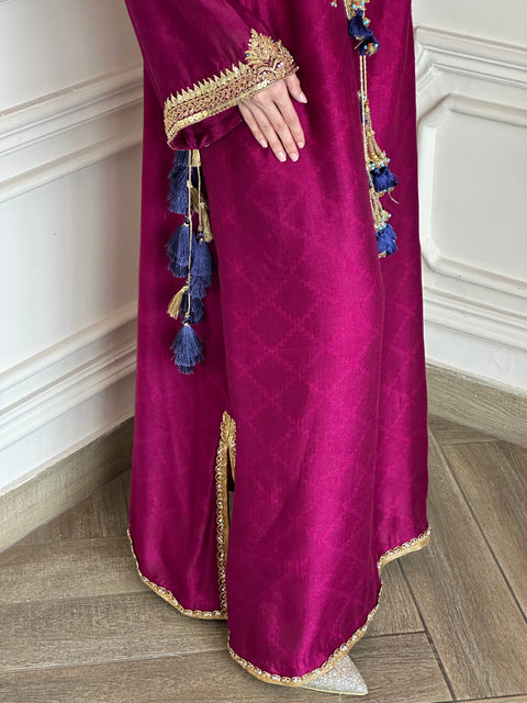 Magenta Kaftan