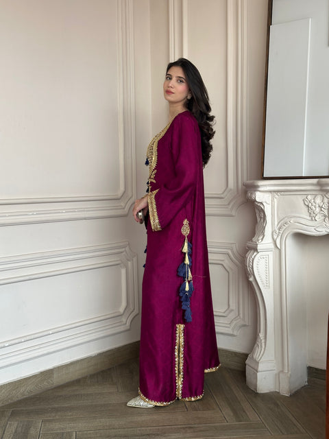 Magenta Kaftan