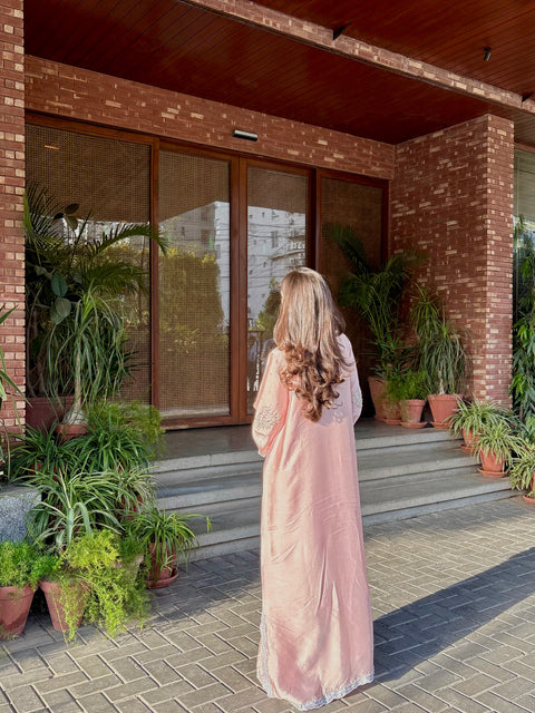 Whimsical Pink Kaftan